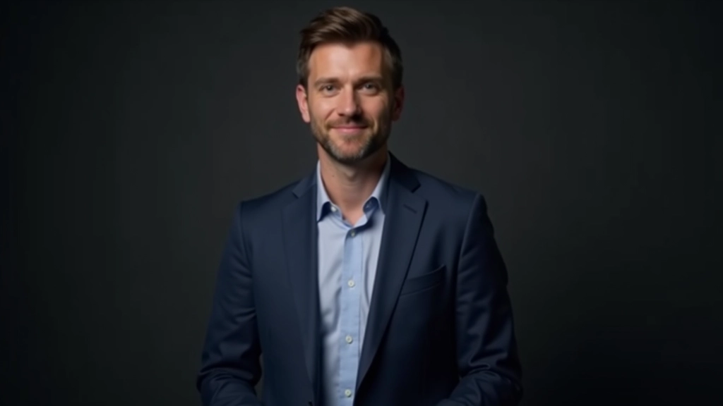 Close-up van spreker die vol concentratie naar publiek kijkt, professionele sfeer